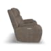 Strait - Power Reclining Sofa With Power Headrests - Dark Brown