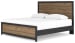 Vertani - Black - King Panel Bed