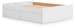 Onita - Queen Platform Bed With 1 Side Storage - White