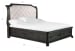 Bellamy - Complete Queen Sleigh Storage Bed - Peppercorn