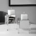 Sutton - Square Candleholders (Set of 2) - Pearl Silver