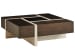 Park City - Solace Square Cocktail Table - Dark Brown