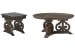 Bellamy - Round Cocktail Table With End Table - Peppercorn