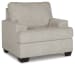 Vayda - 2 Pc. - Chair, Ottoman - Pebble