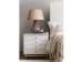 Paradox - Stone Top Nightstand - Ivory