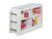 Lulu - White - Loft Bookcase with Ladder