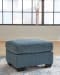 Cashton - Blue - Ottoman