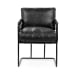 Strapling - Leather Dining Chair - Black