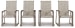 Beach Front - Beige - Sling Arm Chair (Set of 4)
