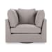 Audrey - Upholstered Swivel Chair - Elite Gray
