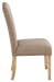 Kodatown - Linen - Dining Uph Side Chair (2/cn)