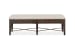 Westley Falls - Bench With Upholstered Seat - Graphite