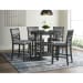Amherst - Gray 5 Piece Set-Side Chairs - Gray Finish