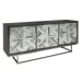 Pulaski Accents - Hand Painted 3 Door Credenza - Gray