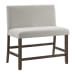 Seneca - 8 Piece Counter Height Dining Set (Table, Four Chairs And Complete Bench) - Brown