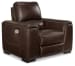 Alessandro - Walnut - PWR Recliner/Adj Headrest