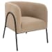 Jacobsen - Tan Shearling Barrel Chair