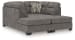 Olten - 2-Piece Super Chaise - Graphite