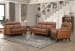 Kimball - Power Sofa With Power Recline, Power Headrest - Cinnamon