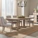 Proximity Place - Optional 5 Piece Double Pedestal Table Set - Brown