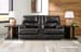 Mountainous - Power Reclining Loveseat With Console /Adj Headrest - Eclipse