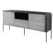 Jess - Media Console - Black / Gray