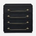 Halifax - Mahogany Accent Chest - Black