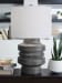 Wahida - Distressed Black - Poly Table Lamp