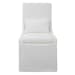 Coley - Armless Chair - White