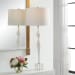 Helena - Slender Table Lamp - White