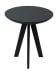 Rodrigo - Wood Round Bar Table - Black