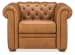 MS - Glover Power Recliner With Power Headrest - Brown