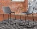 Centiar - Upholstered Barstool (Set of 2) - Gray