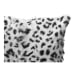 Spotted Goat - Fur Pillow - Gray Leopard