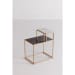 Mies - Side Table - Black / White