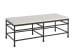 Newport - Breakwater Metal And Stone Cocktail Table - Black