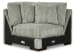 Lindyn - Fog - 4-Piece Sectional With LAF Corner Chaise