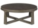 Cohesion Program - Rousseau Round Cocktail Table - Dark Brown