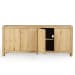 Orlando - 4 Door Sideboard - Natural