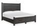 Plum Creek - California King Panel Storage Bed With 2 Open Nightstands - Ravenwood Black