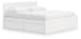Onita - King Panel Platform Bed With 2 Side Storage - White