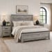 Millers Cove - Full 3 Piece Bedroom Set With 2 Nightstands - Gray