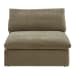 Clay - Performance Fabric Slipper Chair - Light Brown