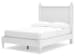 Mollviney - White - Full Panel Bed