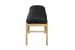Osborne - Leather Bench - Black / Light Brown