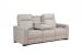 Odessey - Power Sofa Recliner With Power Headrest, Power Lumbar, Heat And Massage (Dropdown Table With Smart Tabletop Control) - Dove