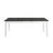 Kayla - Two Tone Dining Table With Storage
