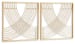 Dalkins - Gold Finish - Wall Decor Set (Set of 2)
