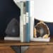 Aysha - Bookends (Set of 2) - Blue / Gold / Gray