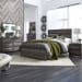 Tanners Creek - 5 Piece Bedroom Set (California King Panel Bed, Dresser & Mirror, Chest, Nightstand) - Dark Gray